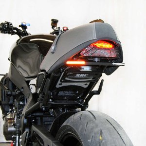 Yamaha XSR 900 Fender Eliminator Kit - New Rage Cycles - Tucked - Black - `22-`27